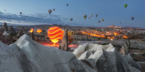 Early morning in Cappadocia