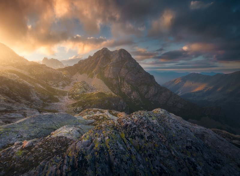 #лето2020, #кавказ, #пейзаж, #закат, #софийские, #озера, #кчр Западный Кавказ фото превью