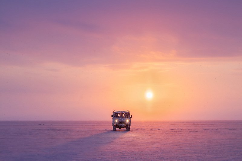 Байкал, фототур, рассвет, зима Яркий взгляд фото превью