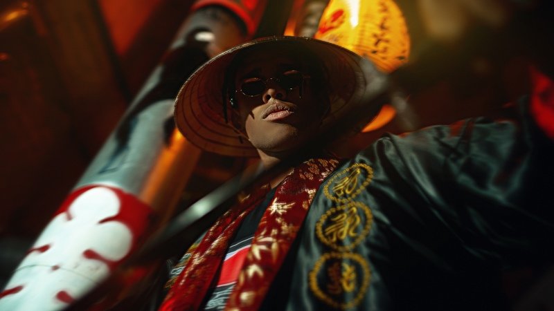 портрет, самурай, китай Самурай фото превью