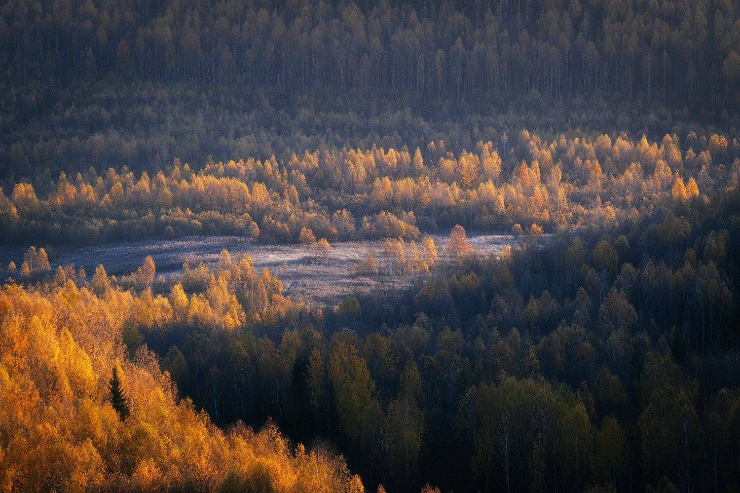 пермский край, осень, россия, урал, пейзаж, рассвет, утро, Кирилл Кузнецов