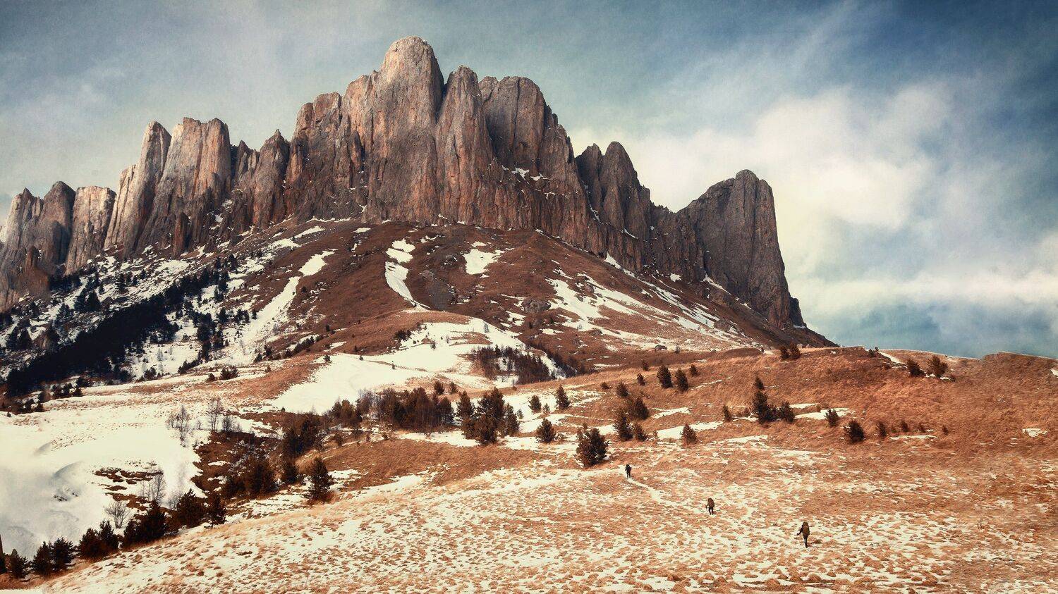 nikon, Адыгея, Россия, горы, зима, камни, мир, небо, поход, природа, скалы, цвета, Сергей Лукашенко