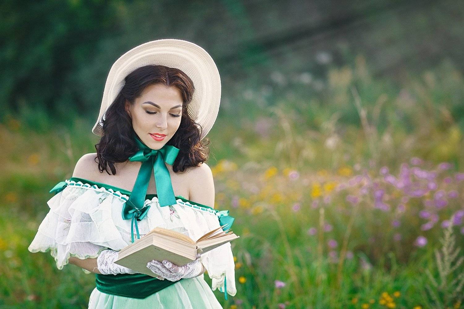 унесенные ветром, скарлет о`хара, женский портрет, Оксана Сироштан