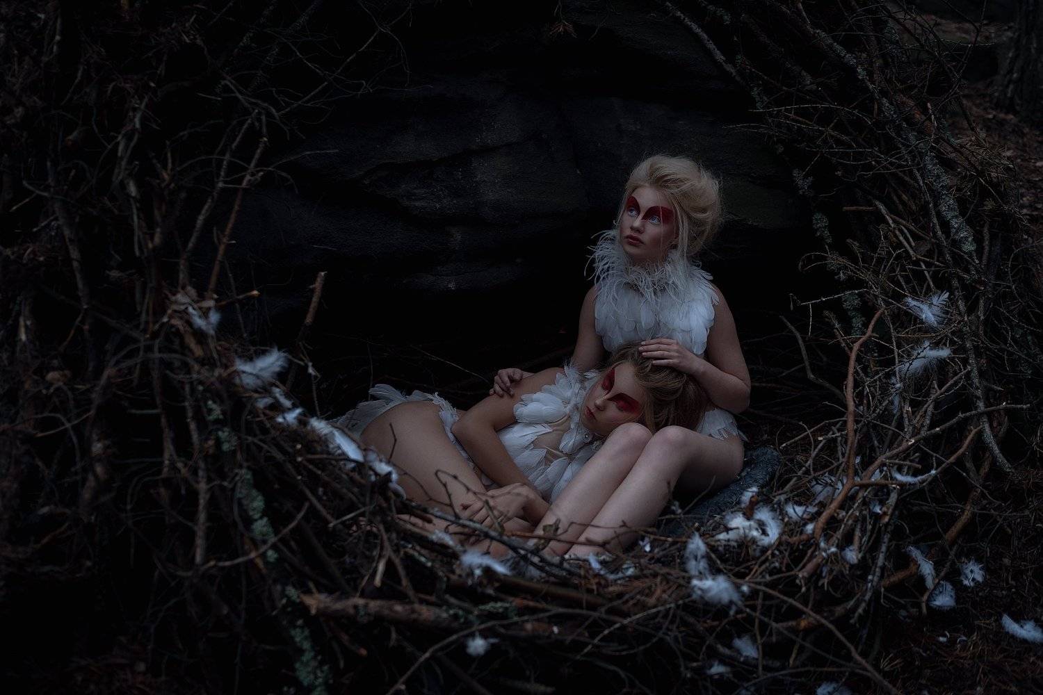 портрет красота девушка арт, Анна Шувалова