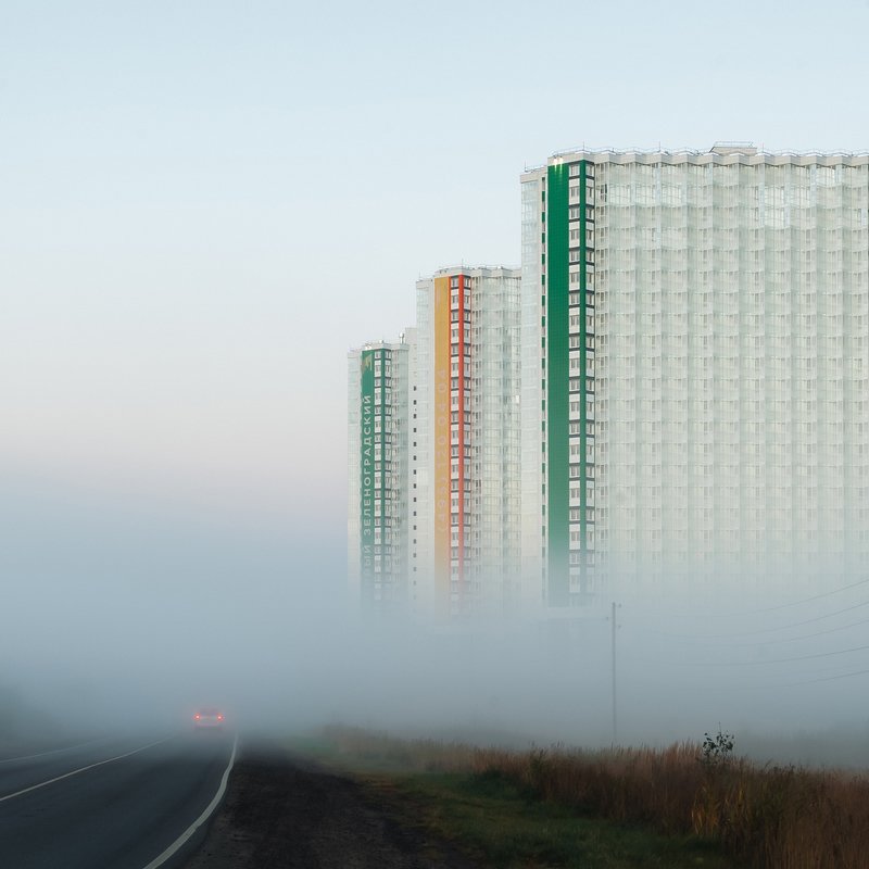 В тумане фото превью