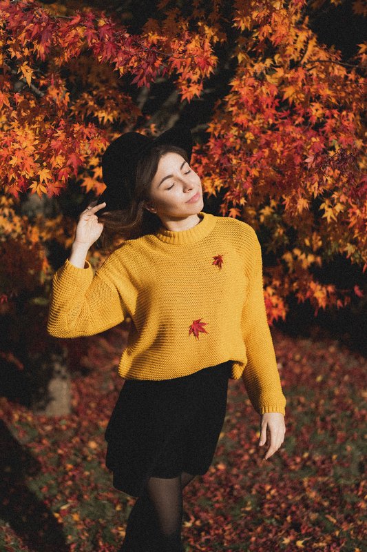 portrait, model, модель, girl, портрет, berlin, берлин, autumn, fall, осень Film photoshooting фото превью