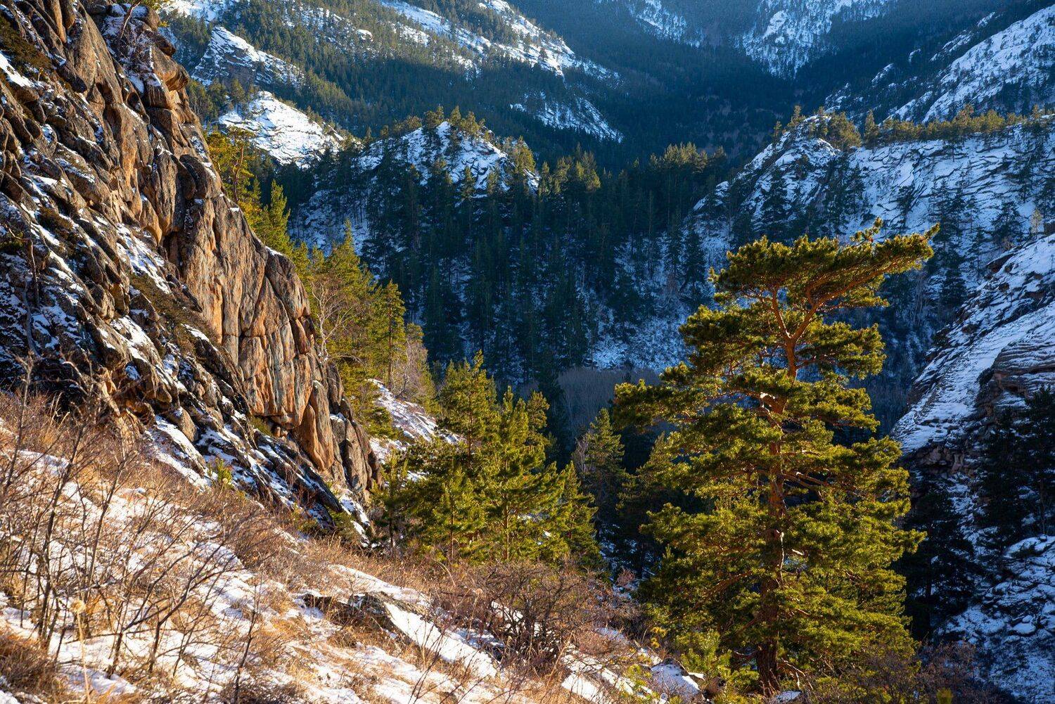 горы  осень  каркаралинск, Евгений Дроботенко