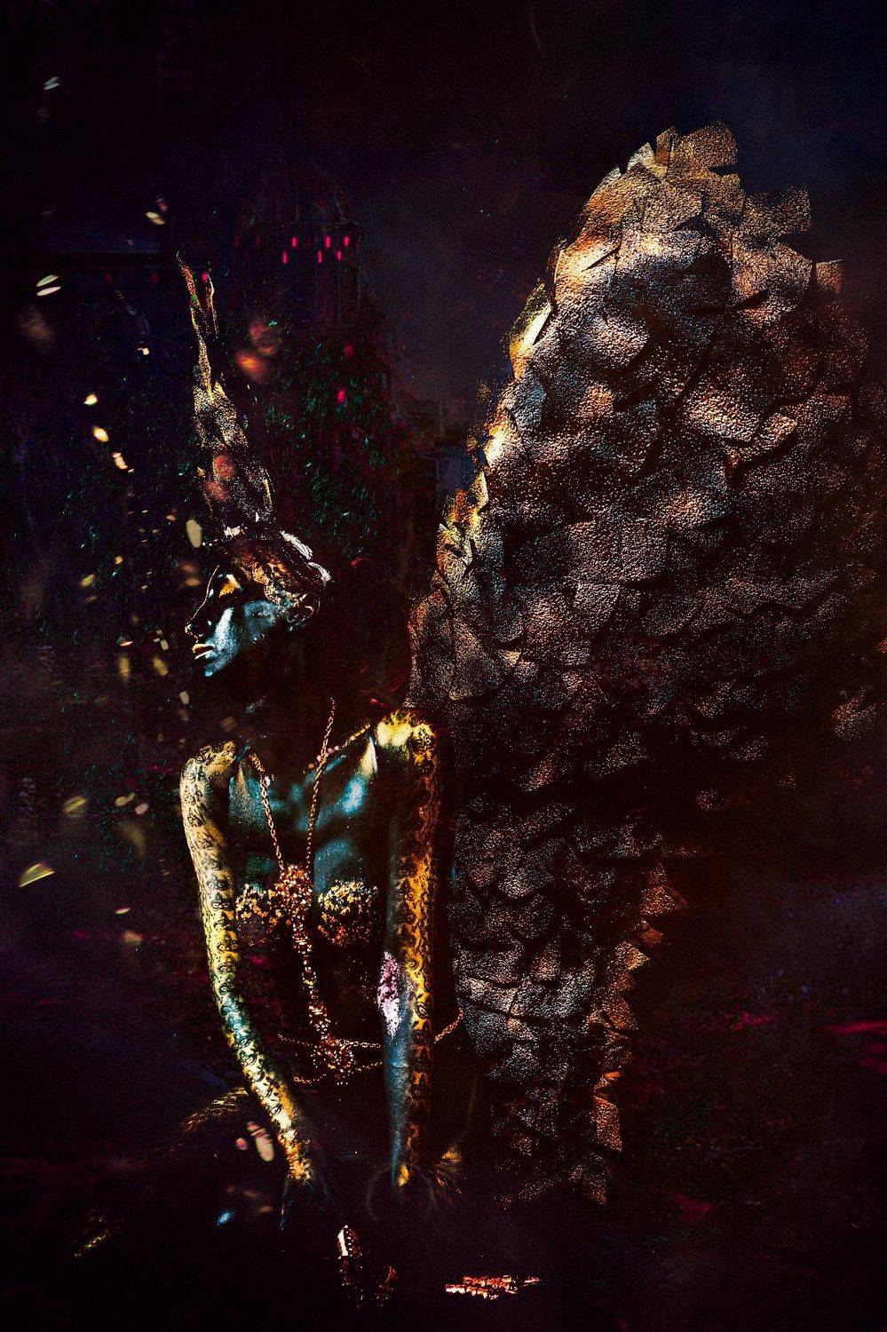 woman, portrait, conceptual, bodyart, studio, Руслан Болгов (Axe)