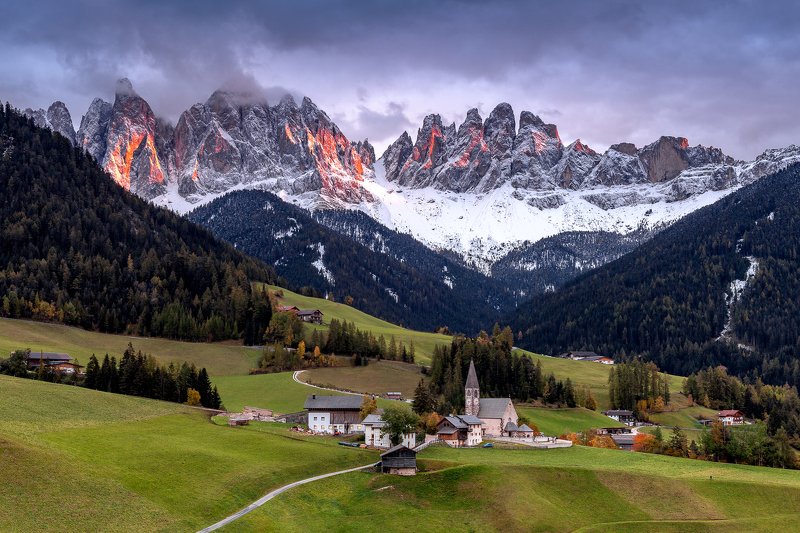 Italy, Dolomites, tyrol,  Maddalena фото превью
