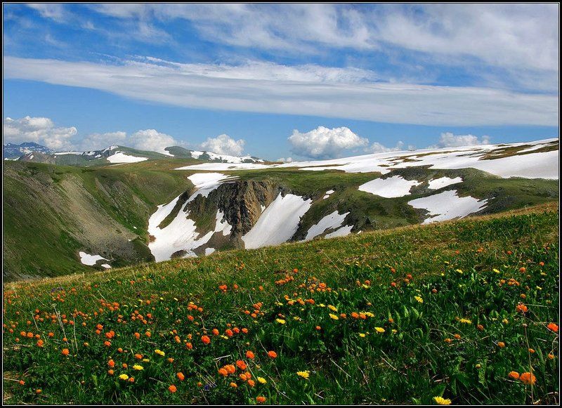 Весна в горах фото превью