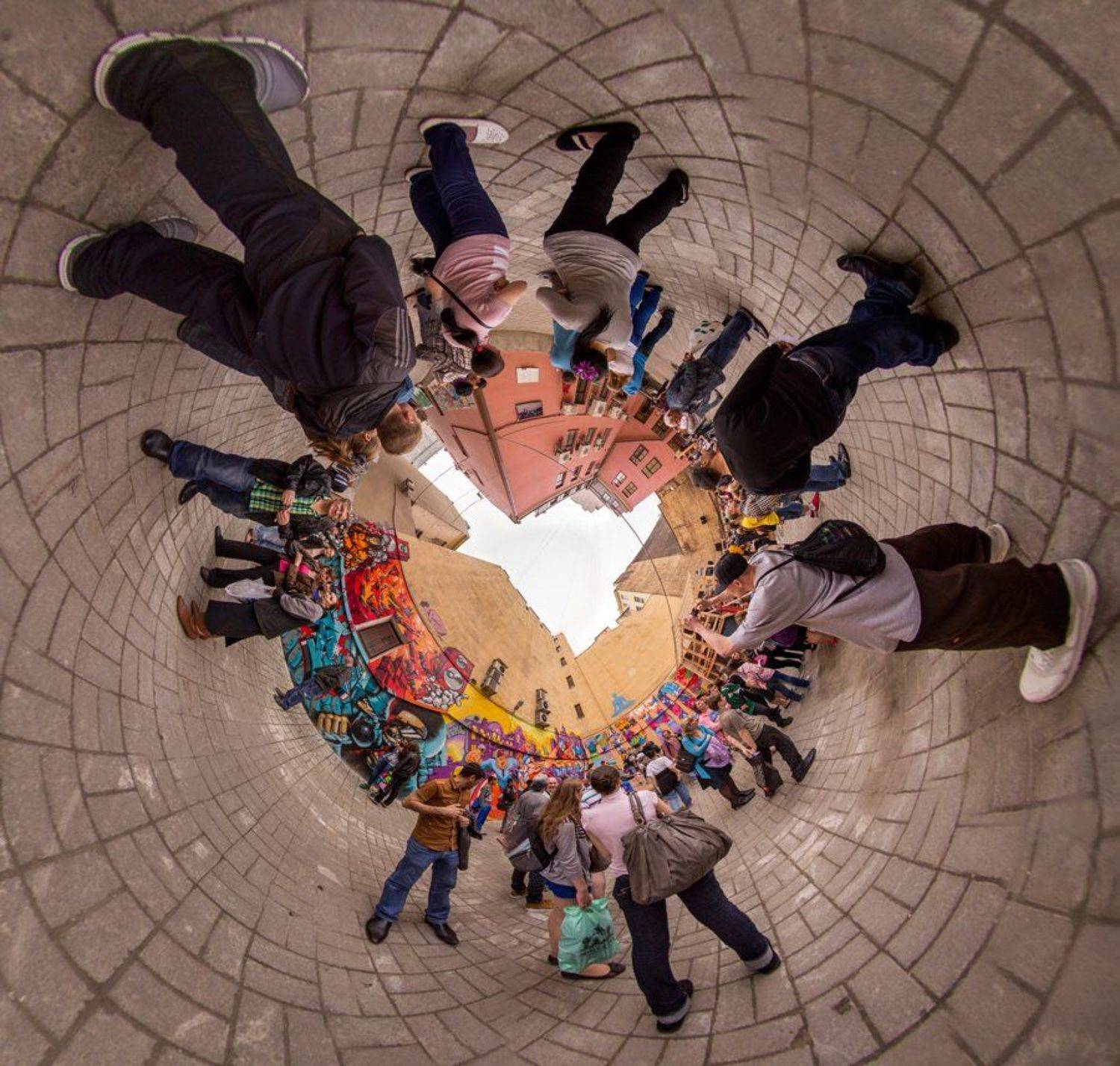 360, Граффити, Люди, Панорама, Сферическая, Мухаметов Ильмир