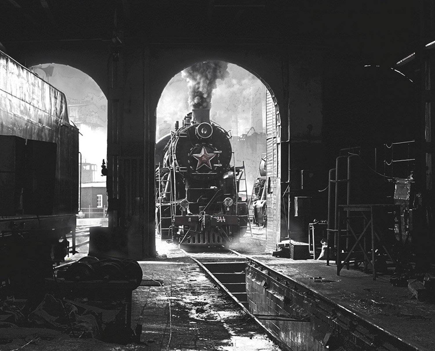 депо, паровоз, лебедянка, стойло, Boji