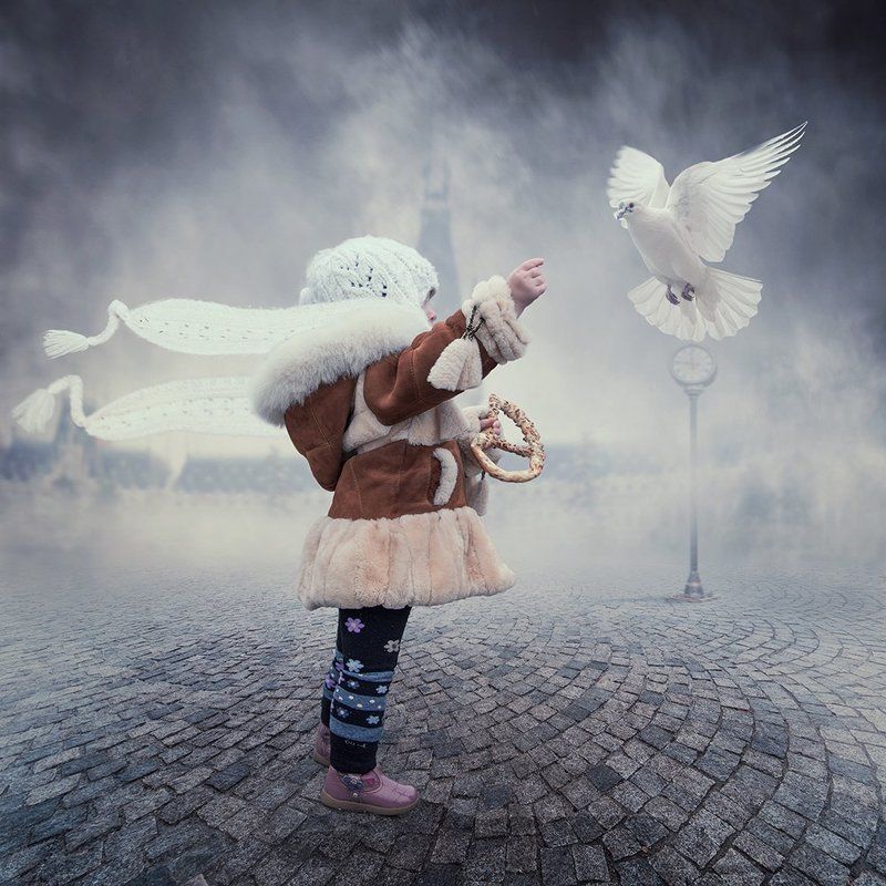balance, girl, ioana, iris, joy, manipulation, mist, mystery, photoshop, psd, purple, red, running, tree, tutorials, violet, dove, fly, pure, bricks Pure фото превью