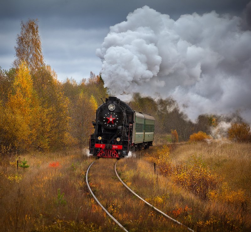 паровоз, бологое, тверская область, осташков, ретропоезд, селигер Ретропоезд Селигер фото превью