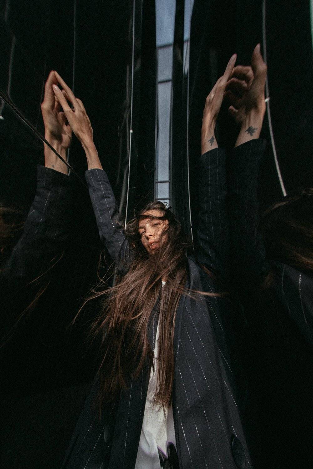 portrait, girl, hair , moscow , street ,портрет, Dancho