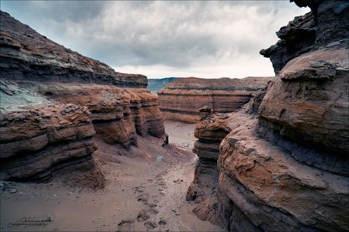Пустыня Гоби. Каньон Хэрмэн-Цав