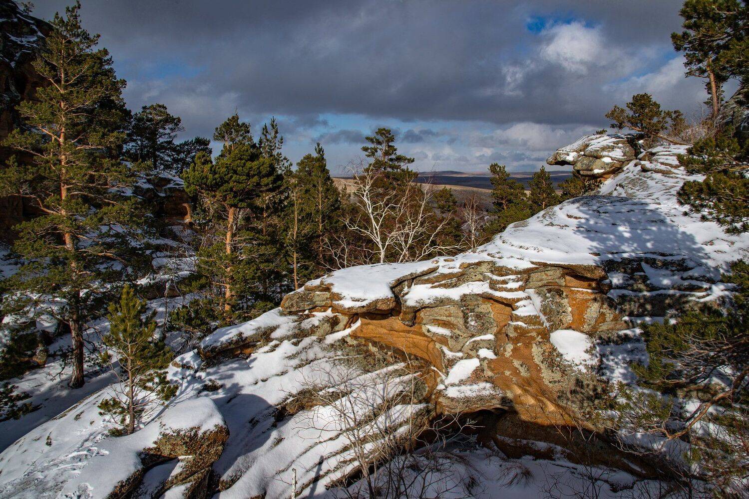 горы осень каркаралинск, Евгений Дроботенко