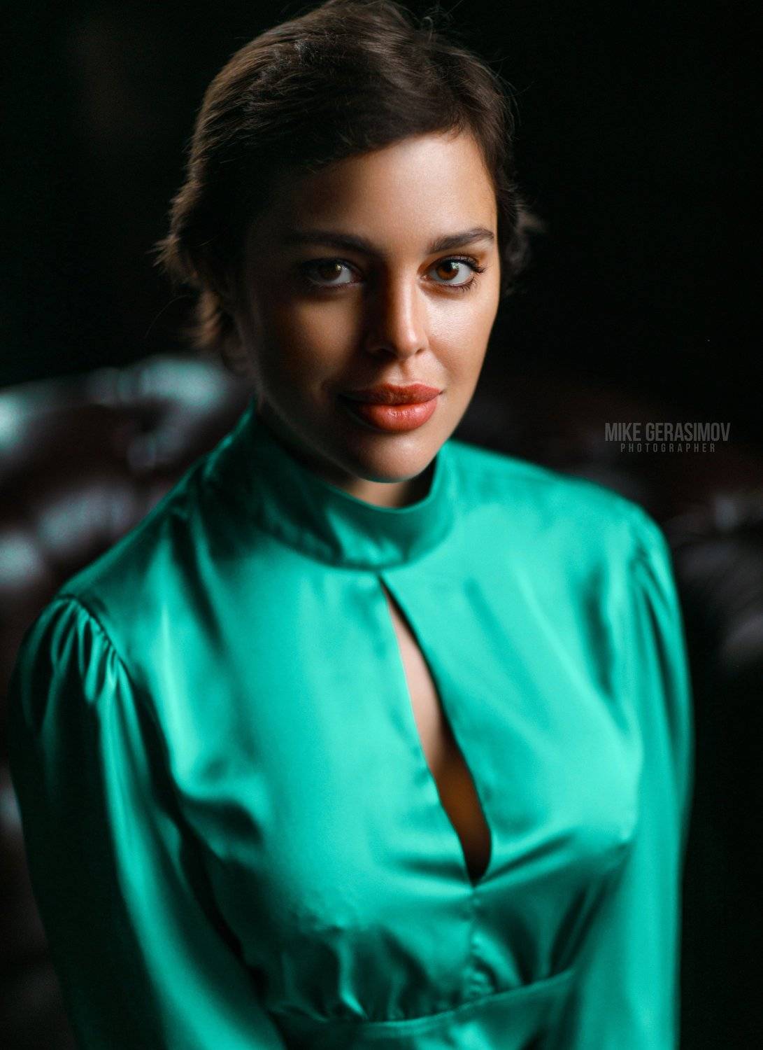 портрет девушка взгляд portrait красиво, Михаил Герасимов