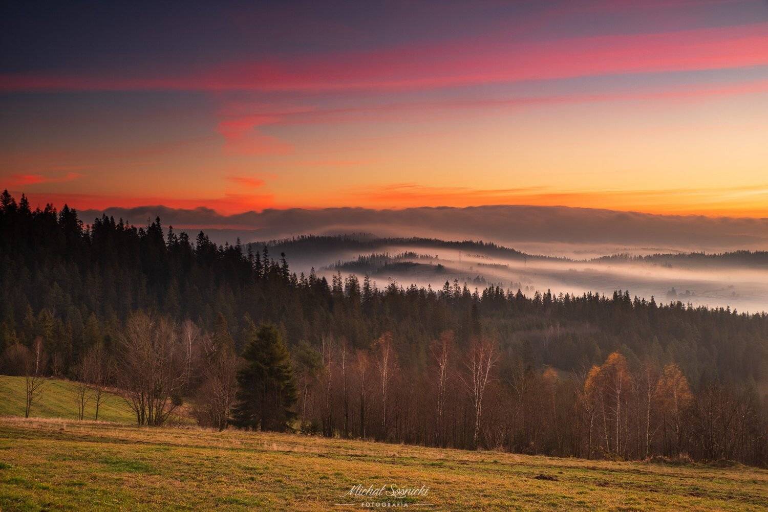 #autumn #landsacpe #color #sky #best #poland #benro #benq #pentax, Michał Sośnicki
