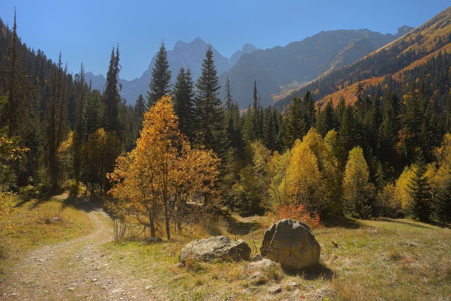 горы осень бу-ульген, Александр Жарников