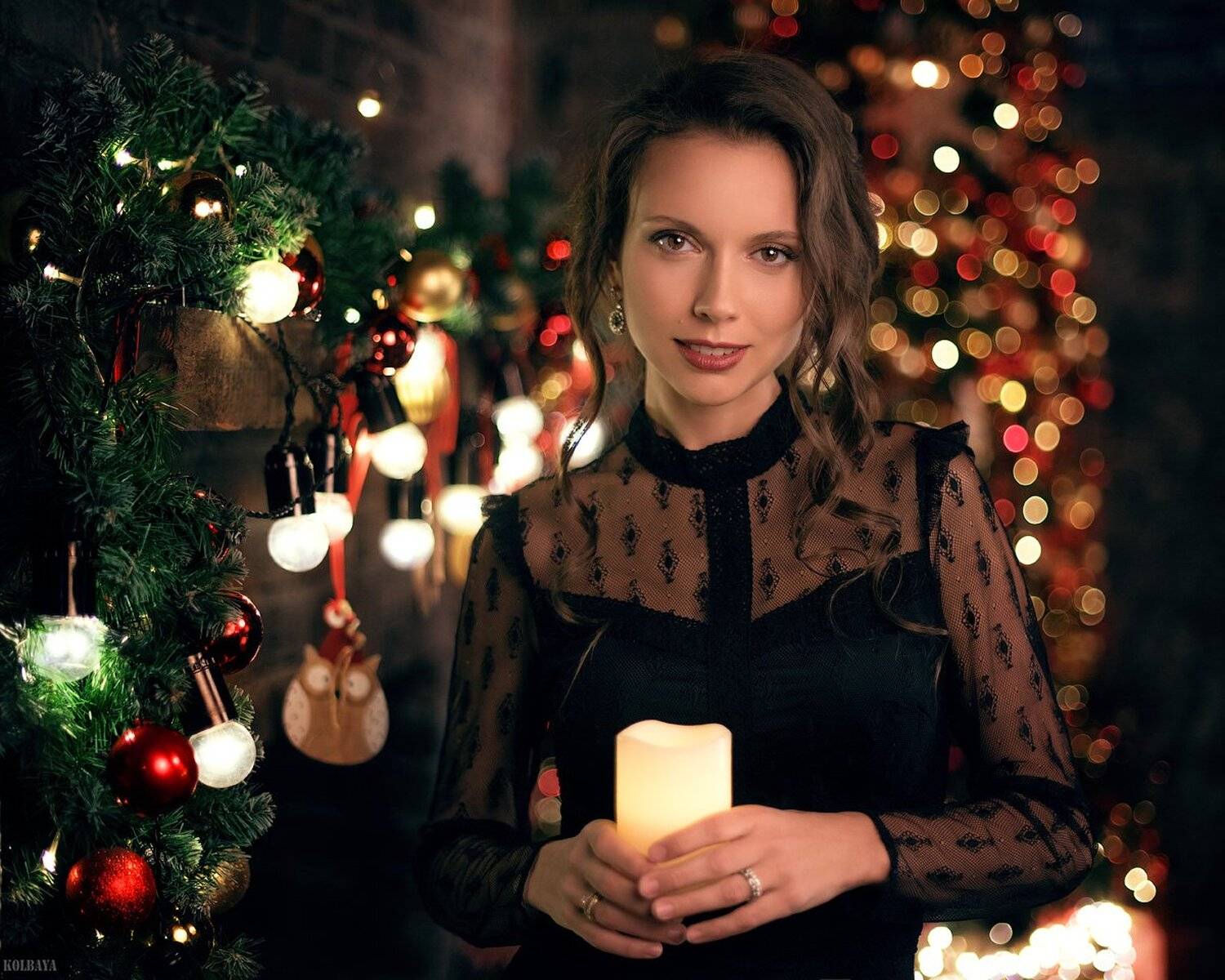 портрет, модель, новыйгод, Колбая Александр