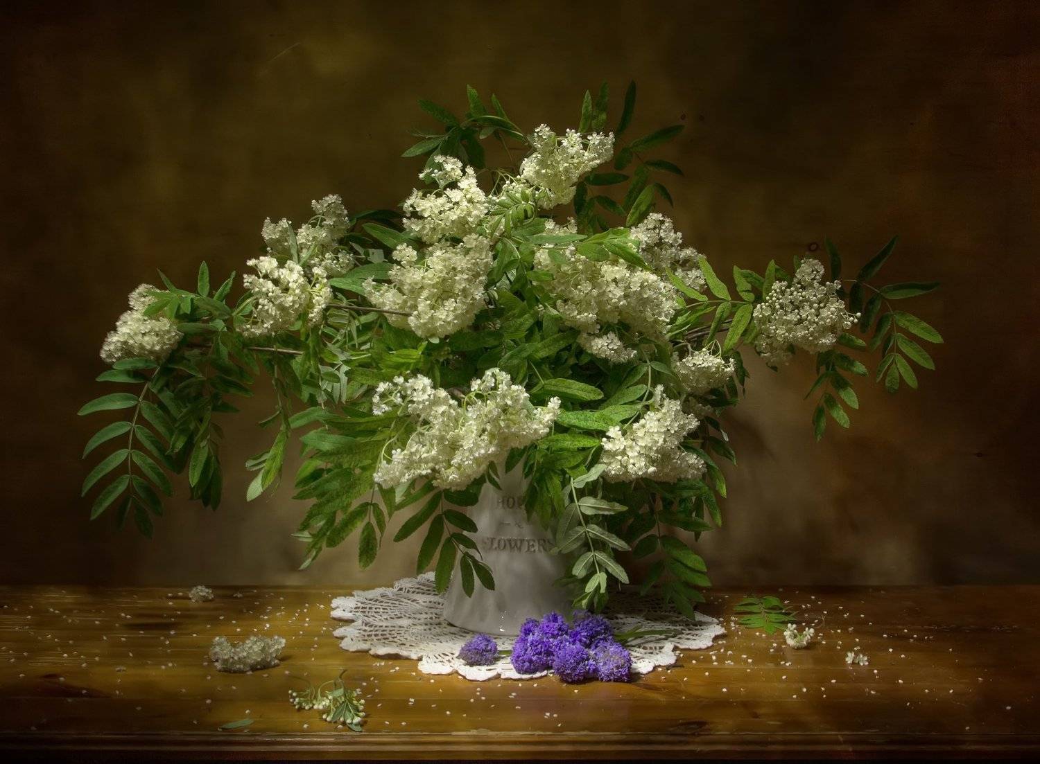 натюрморт, рябина, Татьяна Феденкова