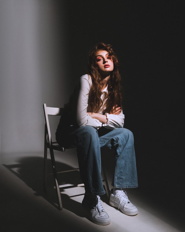 портрет, студия, девушка Даша фото превью