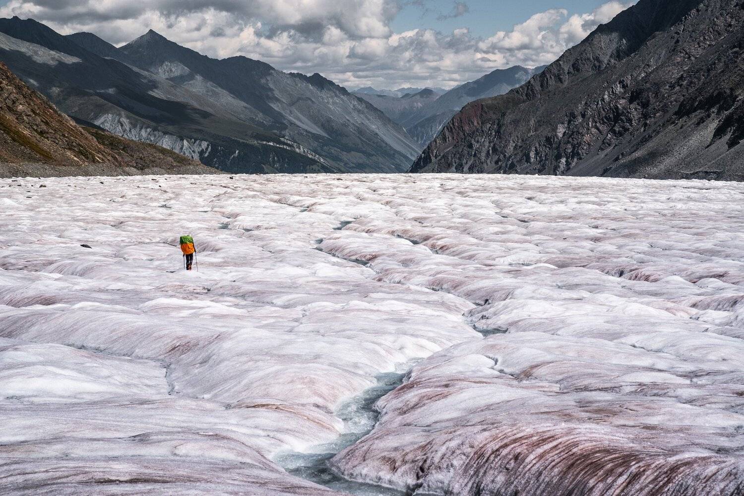 Алтай, Катунский хребет, ледник, поход, Менсу, Evgeniy Khilkevitch