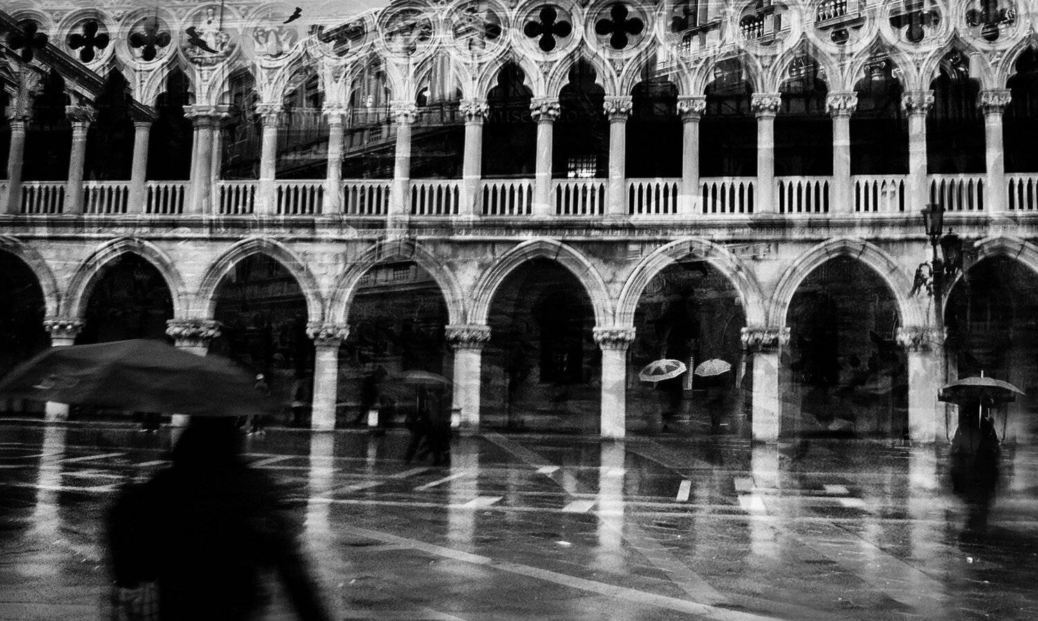 чб,улица,Италия,Венеция,город,арт, Мария Буданова