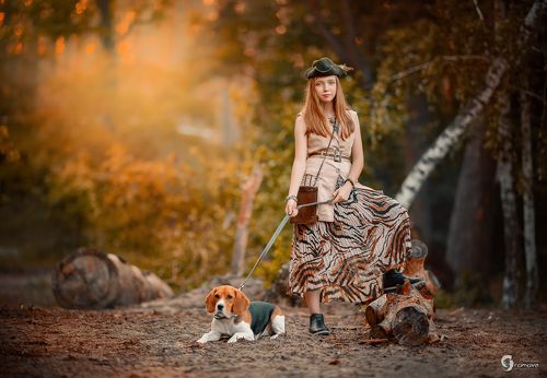 Хозяйка бигля