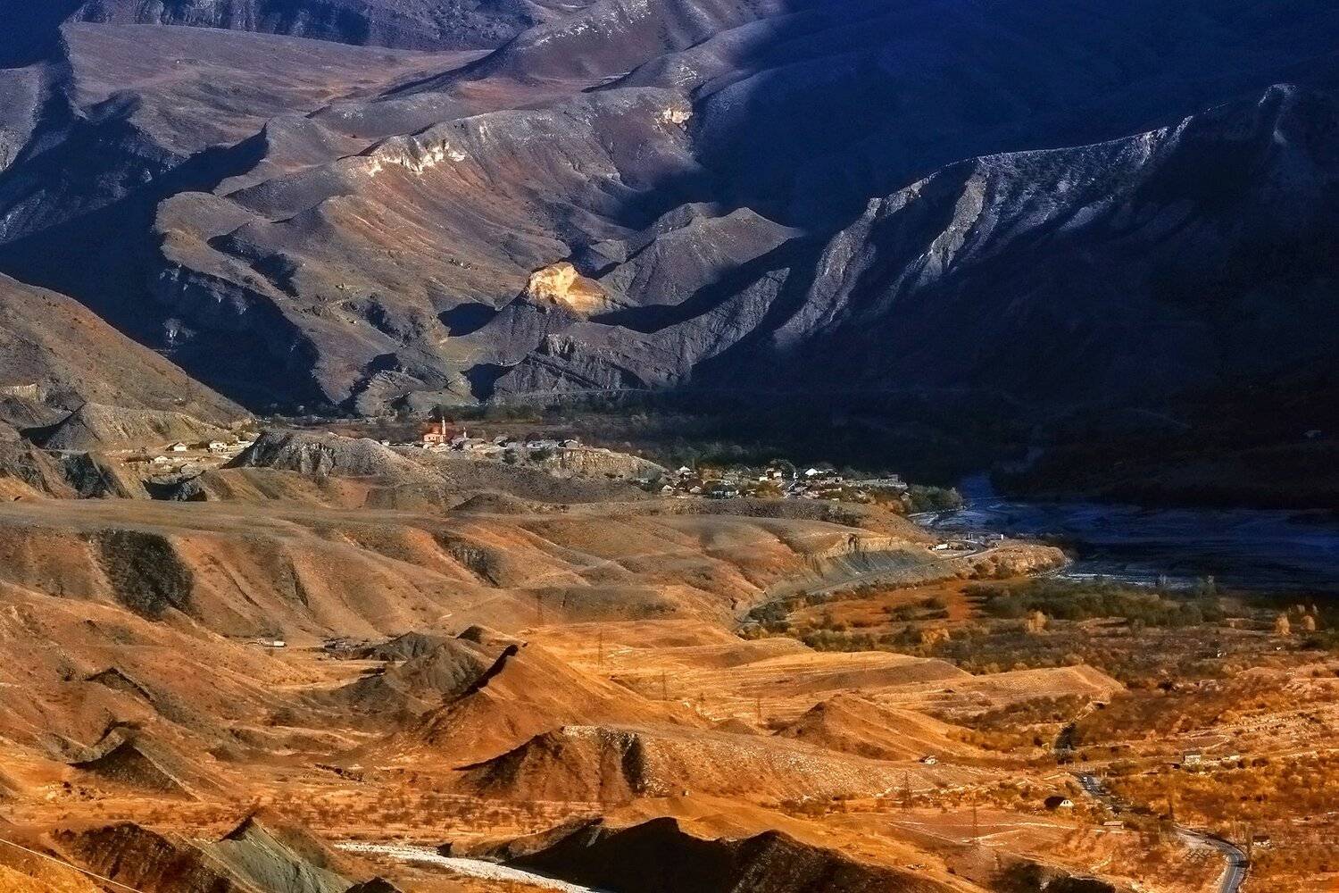 горы,вершины,пейзаж,небо,деревья,дагестан,природа, Marat Magov