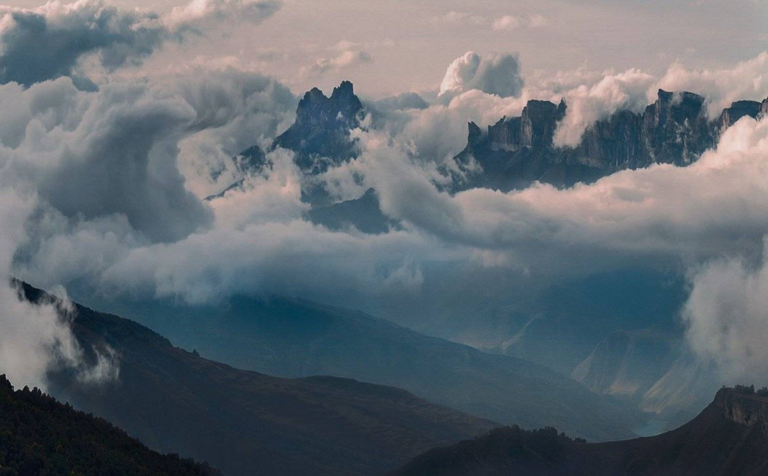 горы, перевал, актопрак, кбр, природа, осень, кавказ, наушидзе, Алиева Татьяна