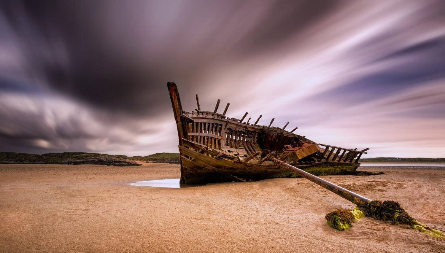 abandoned, ancient, background, beach, beauty, black, blue, boat, broken, bunbeg, cargo, cliffs, cloud, coast, color, corrosion, crash, donegal, europe, history, ireland, ireland landscape, island, landscape, nature, ocean, old, rusty, sail, sand, scene, , Peter Krocka