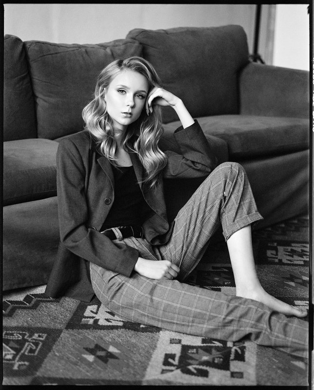 пленка, mamiyarz67, ilford Катя фото превью