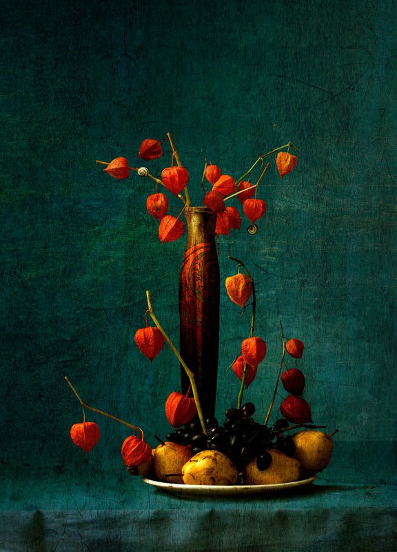 Физалис и груши. фото превью