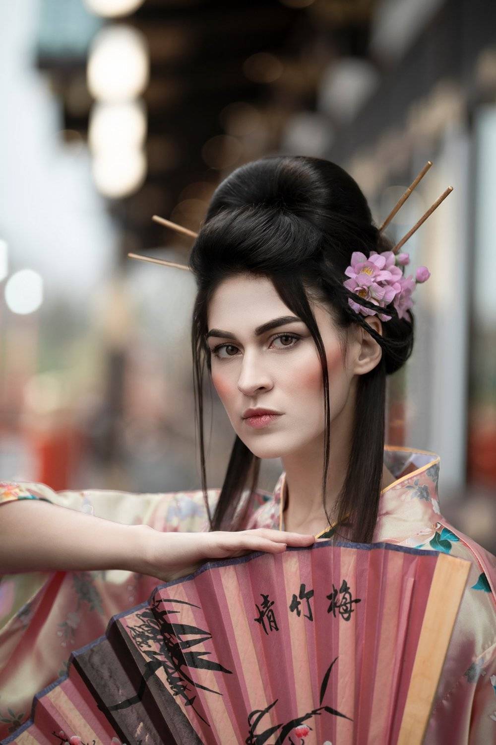 артфото, фотографмосква,  художественнаяфотография, artphoto, fineart, портрет, девушка, восток, кимоно, костюм, веер, kimono, fan, geisha, Evgeniya Fedorova