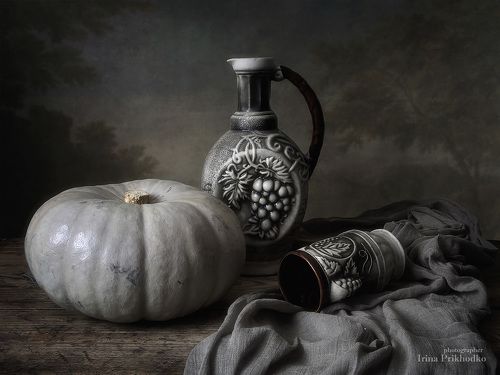 Натюрморт с тыквой