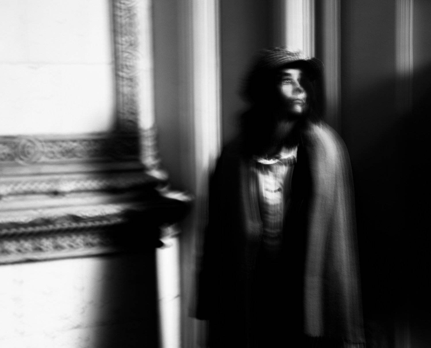 чб,портрет,парадная,девушка, Мария Буданова