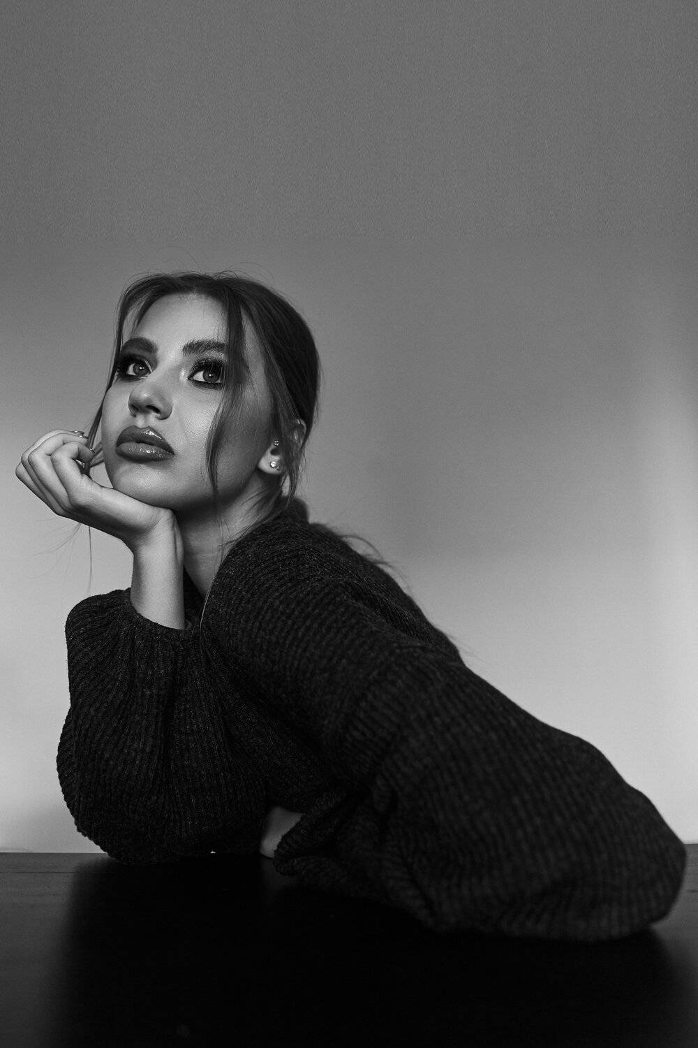 portrait, girl, hair , moscow , street ,портрет , bw, Dancho