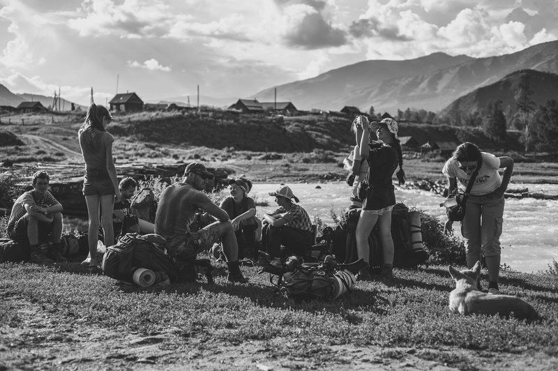 На привале фото превью