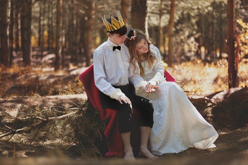 Принц и принцесса фото превью