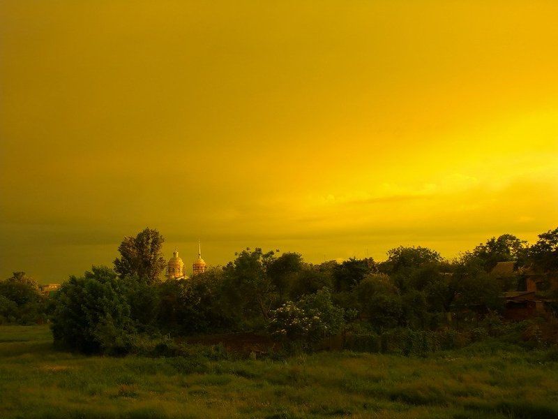 Теплый вечер (после грозы). фото превью
