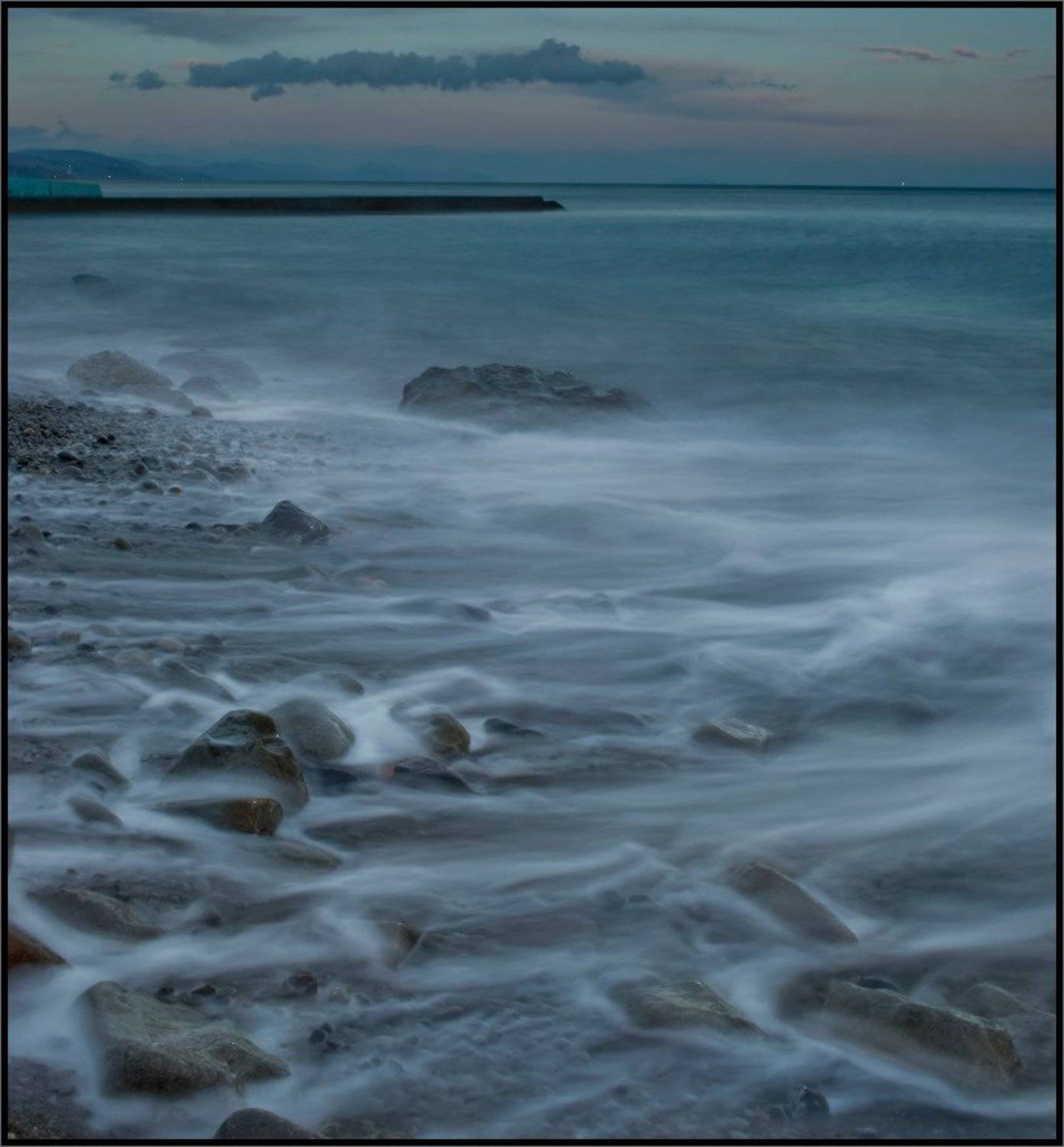 Вечер, Крым, Море, Владимир Метцгер