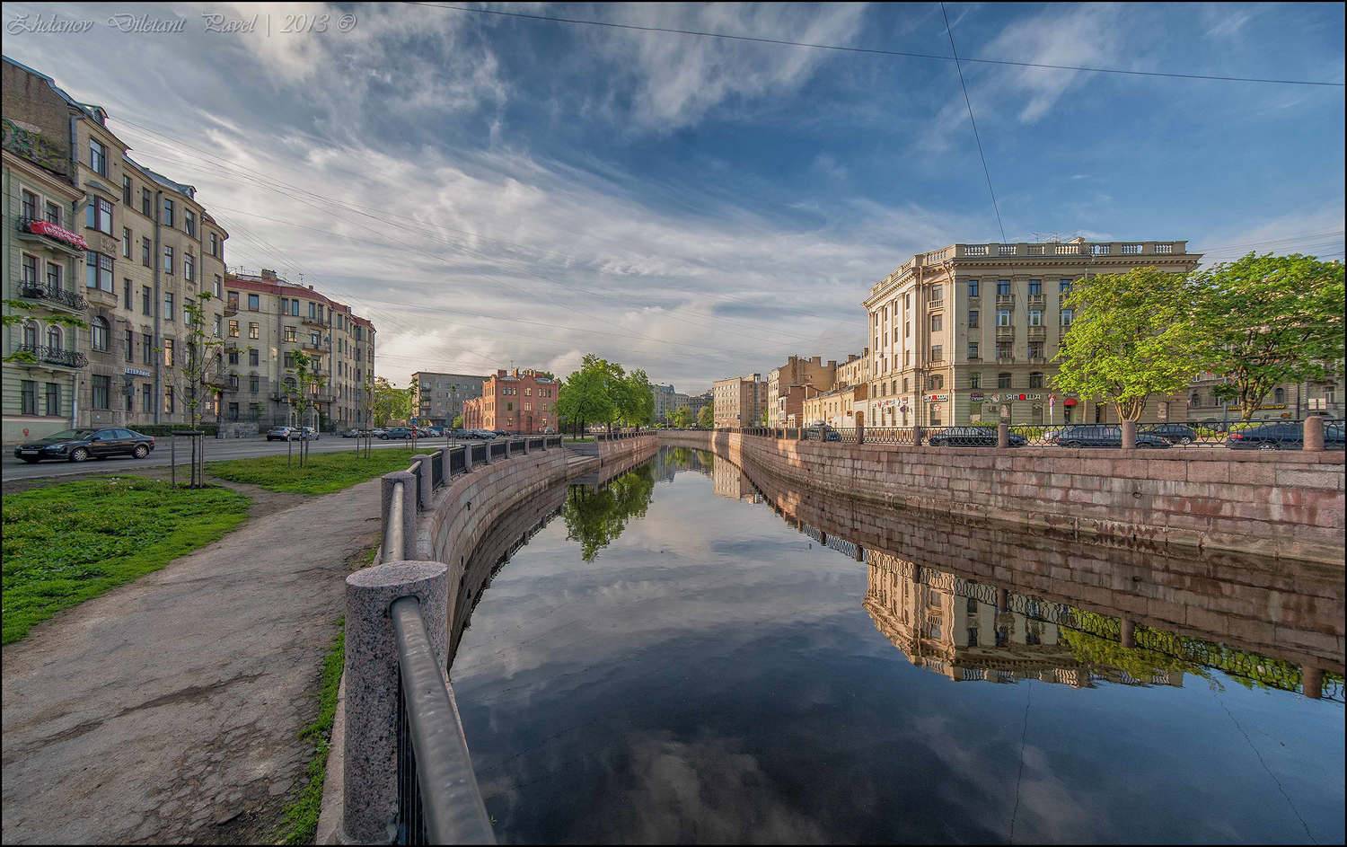 Весна, Карповка, Санкт-петербург, Утро, Павел Жданов