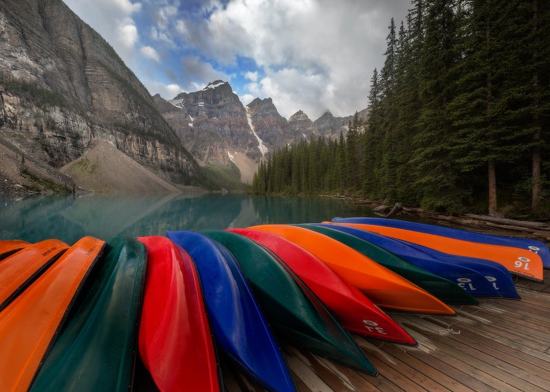 УТРО НА ОЗЕРЕ фото превью