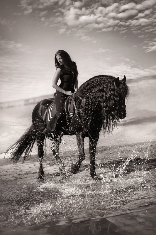 #фриз #конныйфотограф #фотосессияслошадьми #фотосессияслошадью #коннаяфотосессия #черныйконь #воронойконь #воронаялошадь #девушкаслошадью #девушкасконем #конь #horse #черный_конь #фото_с_лошадью #фотосессиясконем Прогулка с конем фото превью