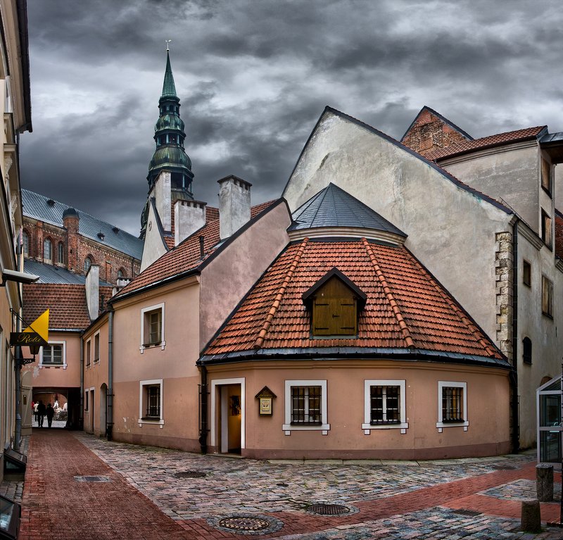 Тихие улочки Риги. фото превью