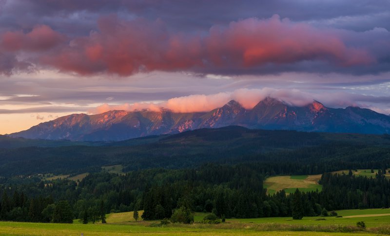 Summer morning in the Tatras фото превью