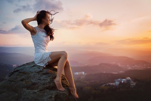 romantic sunset