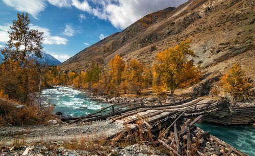 Мост  через Карагем...